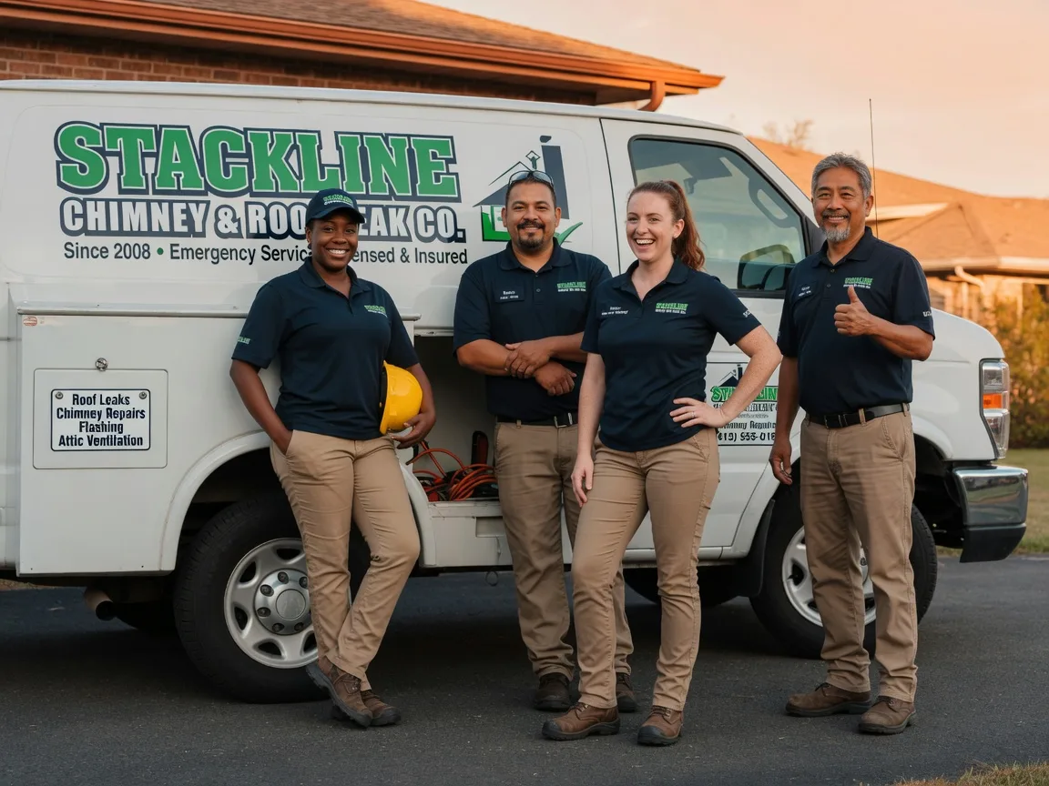 Chimney flashing repair company in Unionville, IN